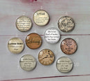 Handmade Round Photo Glass Cabochon A577