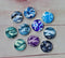 Handmade Round Photo Glass Cabochon A596