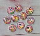 Handmade Round Photo Glass Cabochon animal bird A609