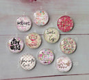Handmade Round Photo Glass Cabochon A618