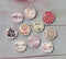 Handmade Round Photo Glass Cabochon A618