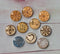 Handmade Round Photo Glass Cabochon A625