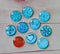 Handmade Round Photo Glass Cabochon A628