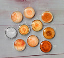 Handmade Round Photo Glass Cabochon Tree pattern A630