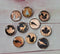Handmade Round Photo Glass Cabochon A633
