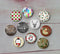 Handmade Round Photo Glass Cabochon A671