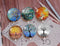 Handmade Round Photo Glass Cabochon plant tree 873