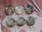Handmade Round Photo Glass Cabochon mechanical gear 892