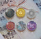 Handmade Round Photo Glass Cabochon Pattern 1045