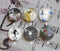 Handmade Round Photo Glass Cabochon Flower elf 1087