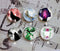 Handmade Round Photo Glass Cabochon animal 1094