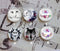 Handmade Round Photo Glass Cabochon animal 1095