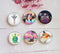 Handmade Round Photo Glass Cabochon animal 1509