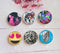 Handmade Round Photo Glass Cabochon 1515