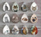 Handmade Teardrop Photo Glass Cabochons Animal Cat A605