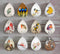 Handmade Teardrop Photo Glass Cabochons Animal bird A607