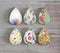 Handmade Teardrop Photo Glass Cabochons Plant flower A333