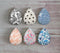 Handmade Teardrop Photo Glass Cabochons Plant flower leaves a339