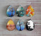 Handmade Teardrop Photo Glass Cabochons Plant tree A355