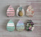 Handmade Teardrop Photo Glass Cabochons Geometry Glitter A437