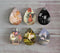 Handmade Teardrop Photo Glass Cabochons Elf A448