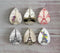 Handmade Teardrop Photo Glass Cabochons Iron tower A471
