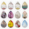 Handmade Teardrop Photo Glass Cabochons geometric 24