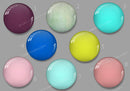 Handmade Round Photo Glass Cabachon 506