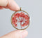 1pcs pieces pressed flower jewelry, pressed flower pendant necklace, Real dried flower jewelry wholesale