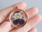 1pcs Handmade Pressed flower jewelry, pressed flower pendant necklace, Real dried flower jewelry wholesale