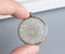 1pcs Handmade White lace flower Resin jewelry, pressed flower pendant necklace,Real dried flower jewelry