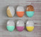 Handmade oval Photo Glass Cabochons geometric A329