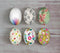 Handmade oval Photo Glass Cabochons plant flower A333
