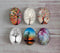 Handmade oval Photo Glass Cabochons tree A345
