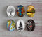 Handmade oval Photo Glass Cabochons tree A350