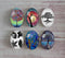 Handmade oval Photo Glass Cabochons tree A352