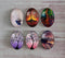 Handmade oval Photo Glass Cabochons tree A368