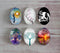 Handmade oval Photo Glass Cabochons tree A370