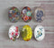 Handmade oval Photo Glass Cabochons plant flower A392