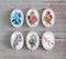 Handmade oval Photo Glass Cabochons plant flower A393
