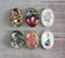 Handmade oval Photo Glass Cabochons plant flower A399