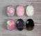 Handmade oval Photo Glass Cabochons A422