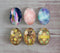 Handmade oval Photo Glass Cabochons A423