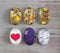 Handmade oval Photo Glass Cabochons A424