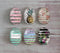 Handmade oval Photo Glass Cabochons Glitter A437