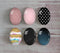 Handmade oval Photo Glass Cabochons Glitter A444