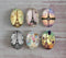 Handmade oval Photo Glass Cabochons Iron tower A467