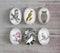 Handmade oval Photo Glass Cabochons animal eagle A498