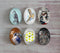 Handmade oval Photo Glass Cabochons animal eagle A506