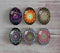 Handmade oval Photo Glass Cabochons Pattern A509